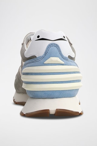 Baskets en cuir Liam - Gris