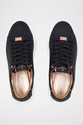 Baskets en cuir London - Noir et marron