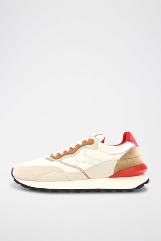 Baskets en nubuck - Blanc