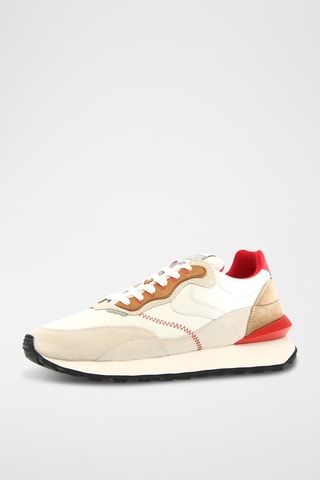 Baskets en nubuck - Blanc