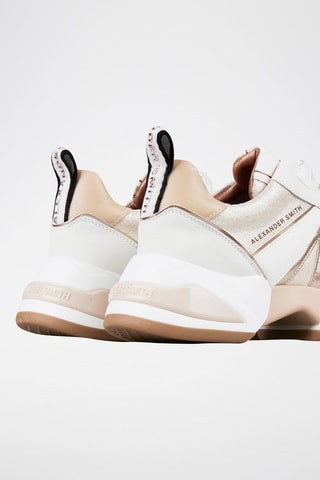 Baskets - Blanc et doré