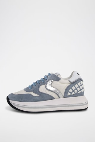 Baskets en cuir - Gris