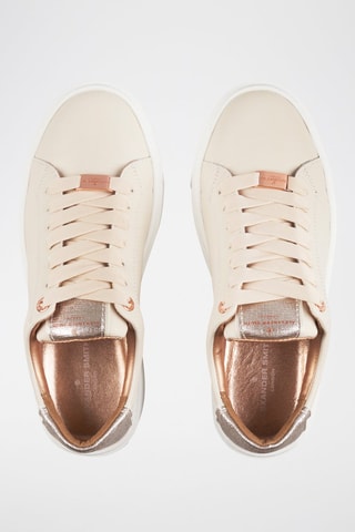 Baskets en cuir - Beige