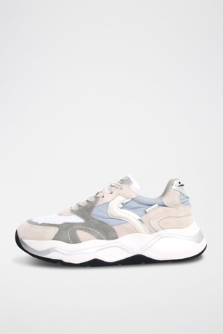 Baskets en cuir - Ciel