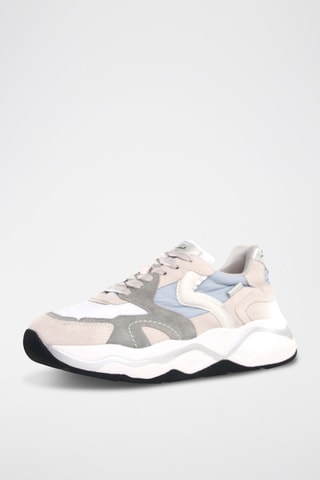 Baskets en cuir - Ciel