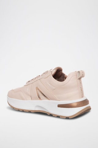 Baskets plateformes - Beige