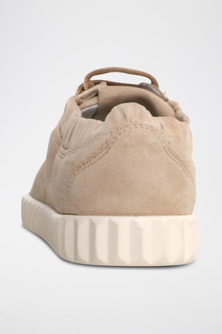 Baskets en nubuck - Beige