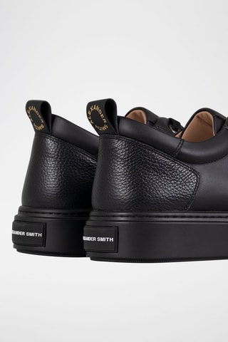 Baskets en cuir - Noir