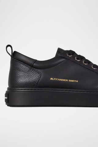 Baskets en cuir - Noir