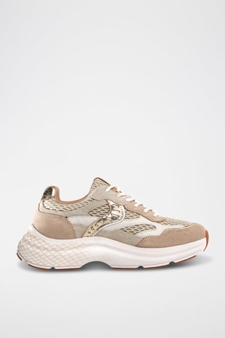 Baskets en cuir - Beige