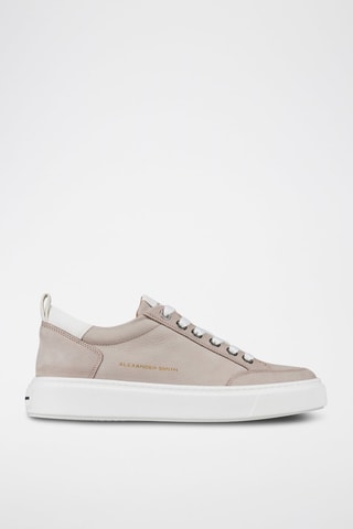 Baskets en cuir - Gris