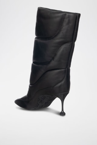 Bottes en cuir - Noir