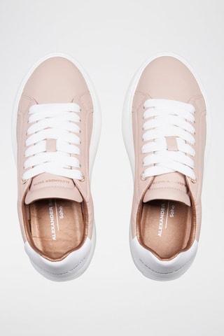 Baskets en cuir - Rose