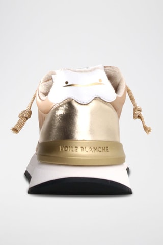 Baskets en cuir - Doré