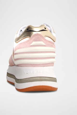 Baskets en cuir - Rose