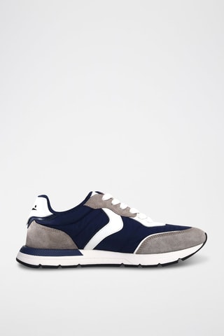 Baskets en cuir - Gris