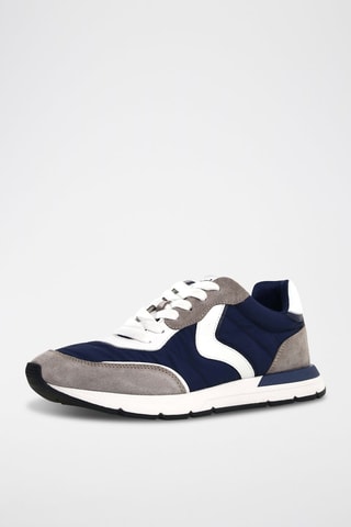 Baskets en cuir - Gris