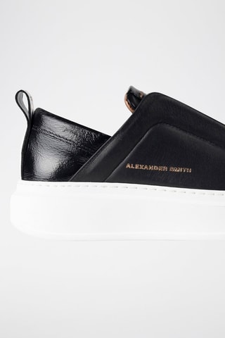 Slip-on en cuir Wembley - Noir