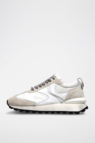 Sneakers en cuir Qwark - Blanc