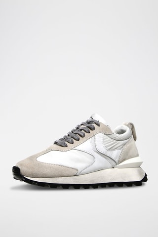 Sneakers en cuir Qwark - Blanc