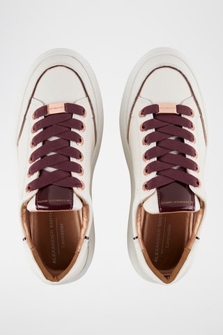 Baskets en cuir Lancaster - Blanc