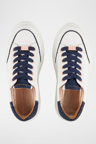 Baskets en cuir Lancaster - Blanc