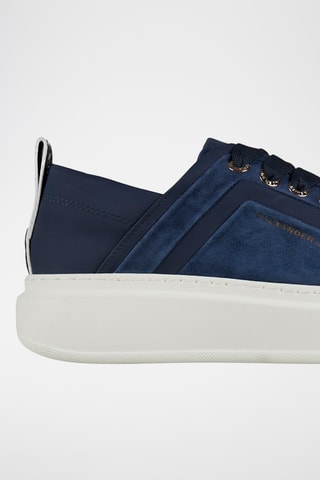 Baskets en cuir Wembley - Bleu