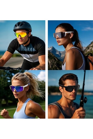 Lunettes de soleil connectées - Mixte - Catégorie 3 - Noir