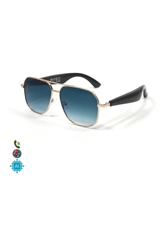 Lunettes de soleil connectées mixte AI GY-100 - Bleu
