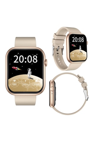 Montre connectée QX7 Pro - Ecru