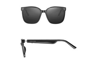 Lunettes de soleil connectées - Mixte - Catégorie 4 - Noir