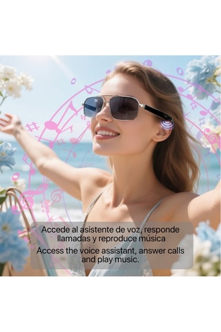 Lunettes intelligentes GT-31 femme - Bleu