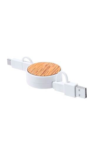 Câble USB-C vers USB et Lightning 80 cm