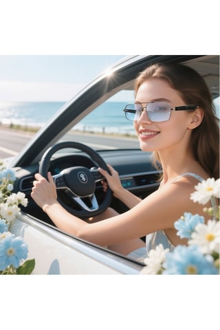 Lunettes intelligentes GT-31 femme - Vert