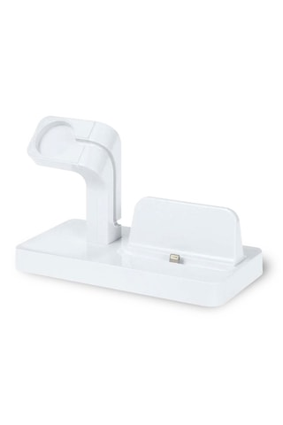 Station de charge 2-en1 - Blanc