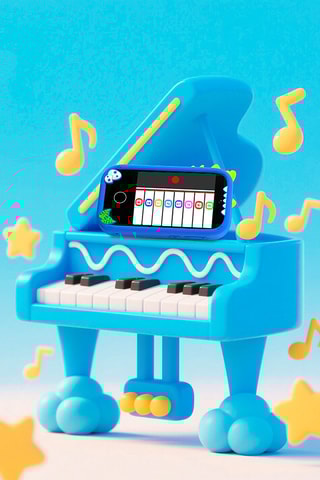 Téléphone éducatif pour enfants - Vert clair - 32Go