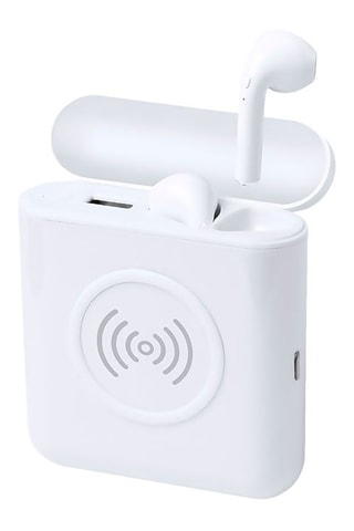 Ecouteurs intra-auriculaires avec batterie externe 5200 mAh - Blanc