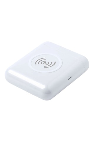 Ecouteurs intra-auriculaires avec batterie externe 5200 mAh - Blanc