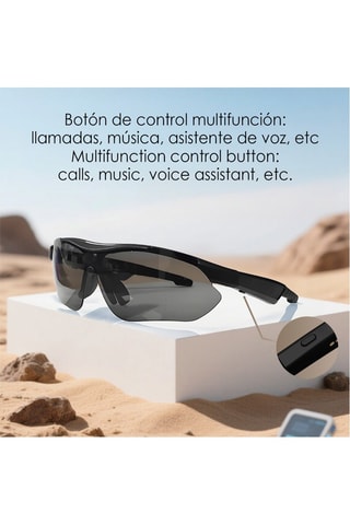 Lunettes intelligentes mixte - Noir