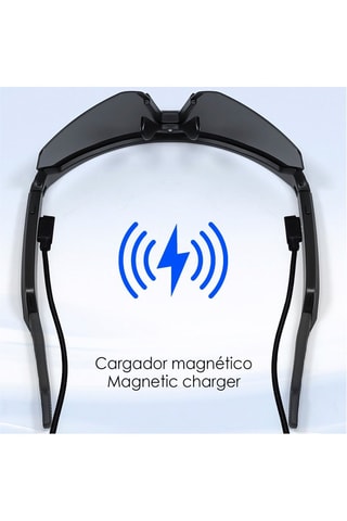 Lunettes intelligentes mixte - Noir