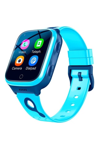 Montre connectée Smartwatch K9 4G GPS - Compatible IOS et Android - Bleu