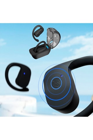 Ecouteurs supra-auriculaires S8 TWS - Noir