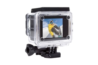 Caméra sport Komir HD720P - Ecran LCD - Argenté
