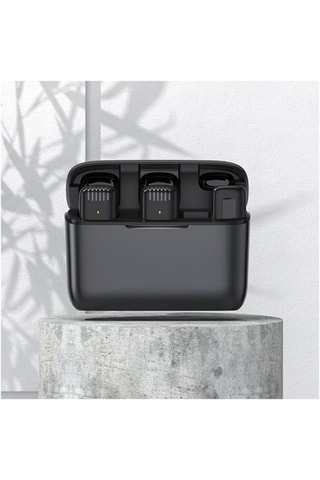 Microphone portable sans fil J13 Clip - Noir