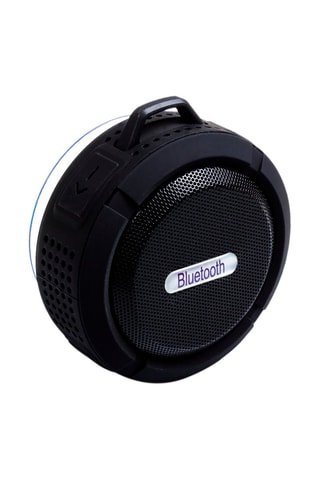 Enceinte sans fil étanche à ventouse - Noir