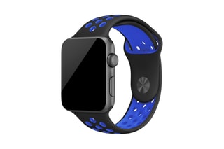 Cinturino sport in silicone compatibilità Apple Watch 42/44 mm - Misura M/L