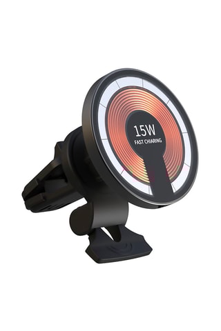 Chargeur pour voiture Magsafe Qi -  Noir