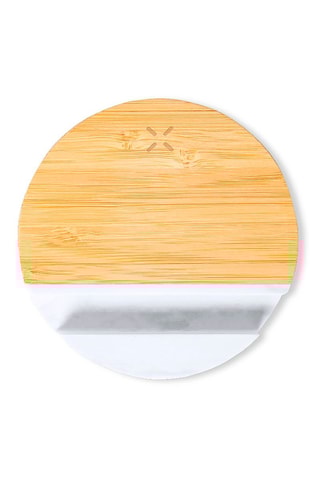 Chargeur sans fil en bambou - Naturel