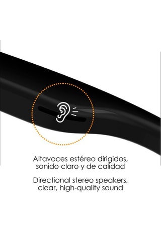 Lunettes intelligentes mixte - Noir