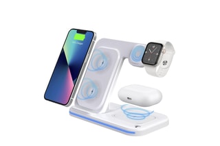 Base de chargement sans fil pliable 3-en-1